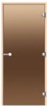 Harvia szauna üvegajtó 8x21 bronz csomómentes éger tokkal (790x2090x92 mm) változtatható nyílásirány