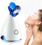 Pingyang Rongrong Handicraft Factory Nano ionos mélytisztító arcgőz szauna, inhalátor, fehér-kék (00230)