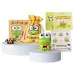 Comansi Hello Kitty: Figurină Keroppi în cutie cu accesorii 6cm (Y90432) Figurina