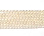  Margele Perle de Cultura Albe Rotunde 4, 8-5x4, 8-5 mm Lungime Sirag 39 cm