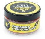 Mikbaits Smokers POP-UP FLUO BOJLI 100ml - ananász. vajsav 10mm