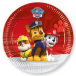 Nickelodeon Paw Patrol Ready For Action Mancs Őrjárat papírtányér 8 DARABOS, 20 cm FSC Nr5