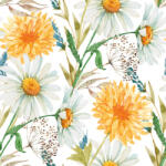 POL-MAK Körömvirág Wildflowers szalvéta 20 db-os 33x33 cm PKK057326 (PKK057326)