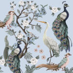 POL-MAK Állatos Peacocks&Heron szalvéta 20 db-os 33x33 cm PKK045699 (PKK045699)