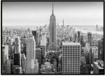Art Galéria Empire State building - keretezett vászonkép