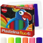 St. Majewski Fluoreszkáló gyurma, 6 szín, MONA (MO-PLX-0067-XXX-MONA-MO)