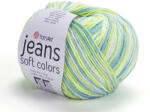 YARNART Jeans Soft Colors fonal 6211 - Zöldes színárnyalat