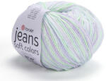 YARNART Jeans Soft Colors fonal 6201 - Zöld-lila színárnyalat