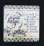  Hűtőmágnes - Édesanya féltő - Ajándék Anyának- Anyák napi ajándék (NH252 26.04.13. rend)