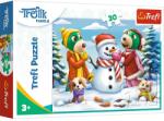 Trefl - Puzzle Treflik's winter fun - 1 - 39 piese