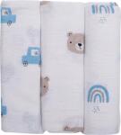 FREEON Муселинови пелени Freeon - 3 броя, 80 х 80 cm, За момче (48013)