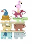 Tooky Toy Tooky Toy: Дървена игра за строене на кула - Саван (TK057N)