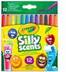 Crayola Silly Scents: Ароматни завинтващи пастели - комплект от 12 броя (52-9712)