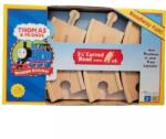 Mattel Томас и приятелите му: Комплект дървени извити релси, 90 мм (lc99939)