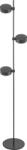 Zafferano Lampadar fără fir Super O 160 cm negru triplu (LD1156N3)