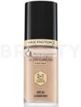 Aclouddates Max Factor Facefinity All Day Flawless Flexi-Hold 3in1 Primer Concealer Foundation SPF20 folyé kony make-up 3 az 1-ben 44 30 ml