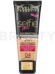 Eveline Cosmetics Eveline Selfie Time 2in1 Foundation & Concealer hosszan tartó make-up 2az 1-ben 04 Natural 30 ml