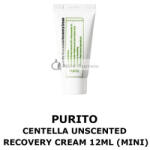 PURITO Centella Illatmentes Regeneráló Krém 12ml Mini