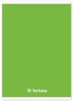 Fortuna Füzet vonalas FORTUNA Monocolor A/5 32 lapos 21-32 zöld (01.02077) - tonerpiac