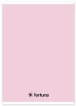 Fortuna Füzet vonalas FORTUNA Monocolor A/5 32 lapos 21-32 4-8. osztályos pasztell rózsaszín (01.02090) - tonerpiac