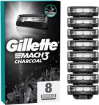 Gillette Mach3 Charcoal cserélhető pengék férfi borotvához 8 db (8700216085472)