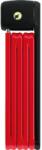 ABUS Bordo Lite 6055K hajtogatható kerékpár lakat + SH - piros