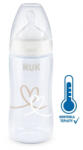 Nuk FC+ palack hőmérséklet-ellenőrzéssel 300 ml - fehér