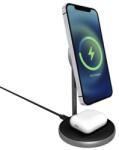 Epico Incarcator wireless magnetic Epico 2in1 - negru 9915111300032