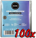 EXS Condoms Oral Dam Vanilla 100 pack