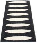 Pappelina Covor tip traversă pentru interior și exterior negru 70x150 cm Ella Black - Pappelina Covor