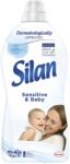 Silan Sensitive and Baby textilöblítő 76 mosás 1, 67 L