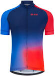 Keada Sports Férfi rövid ujjú kerékpáros mez - Jekyll One 2XL kék|vörös