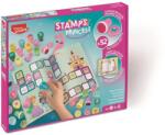 Maped creativ Nyomdázó készlet, foglalkoztató füzettel, MAPED CREATIV "Stamps", hercegnő (907072)