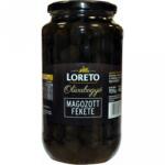 LORETO szeletelt fekete olivabogyó 430 g