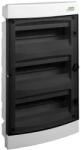 NOARK PNF 3x18T Lakáselosztó süllyesztett, 54 modul, 3x18modul, füstszínű ajtóval, IP40, 511x393x106mm (106198) (106198)