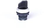 NOARK Ex9P1 S k Kétállású választó kapcsoló, markolatfejjel, d22.3mm, IP65, fekete/fehér (105666) (105666)