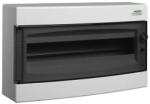 NOARK PNS 18T Lakáselosztó falon kívüli, 18modul, füstszínű ajtóval, 1sor, IP40, 236x396x112mm (101499) (101499)