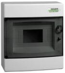 NOARK PNS 8T Lakáselosztó falon kívüli, 8modul, füstszínű ajtóval, 1sor, IP40, 236x215x102mm (101497) (101497)