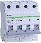 NOARK Electric Ex9BP 4P DC1000V K50 EU Kismegszakító DC 6 kA PV-hez karakt K 50 A 1000 V DC 4MU (111593) (111593)
