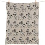 Quax Bézs pamut babatakaró Quax Zebra 100 x 80 cm (04KBLW-ZB)