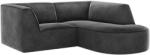 CXL by Christian Lacroix Sötétszürke bársony sarokkanapé CXL Charles 186 cm, jobbra (CXL_RC_S_120_F1_CHARLES4)