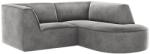 CXL by Christian Lacroix Világosszürke bársony sarokkanapé CXL Charles 186 cm, jobbra (CXL_RC_S_120_F1_CHARLES3)