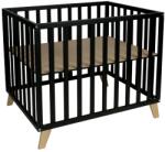 Quax Fekete lakkozott járóka Quax Alix 75 x 95 cm (16022025)