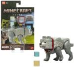 Mattel Minecraft: O figurină de acțiune Dennis Lupul din filmul Minecraft, cu accesorii - Mattel (JFR44/JFR59) Figurina