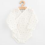 NEW BABY Csecsemő muszlin patentos body New Baby Arthur - lubeka