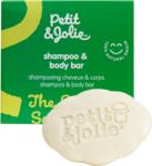 Petit & Jolie Sapun si sampon solid pentru copii Petit & Jolie Shampoo & Body Bar 65 g (73207)