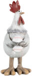 Clayre & Eef Figurina Gaina polirasina multicolora 4x6x9 cm (6PR5271deco)