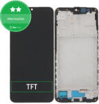 Samsung Galaxy A16 5G - Ecran LCD + Sticlă Tactilă + Ramă (Blue Black) TFT, Blue Black