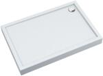 Schedline Cameron Smooth White cădiță de duș dreptunghiulară 120x70 cm alb 3ST. C1P-70120 (3STC1P70120)