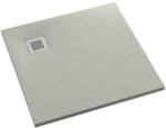 Schedpol Kalait Cement Stone cădiță de duș pătrată 90x90 cm ciment 3.3101/CT/ST-M2 (33101CTSTM2)